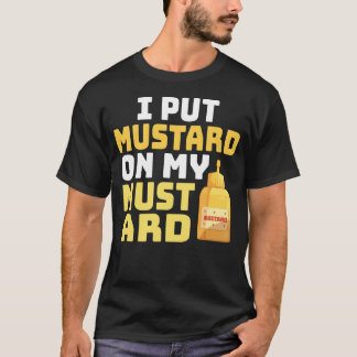 からしおもしろいの好き僕はからしを付ける Tシャツ