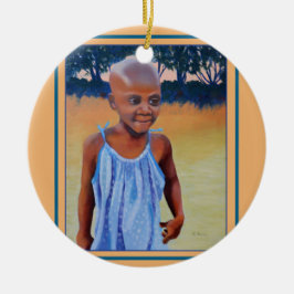 からしの種子はJCの孔雀によって-オーナメントのデザインを育てます セラミックオーナメント