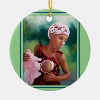 からしの種子はJCの孔雀によって-オーナメントのデザインを育てます セラミックオーナメント