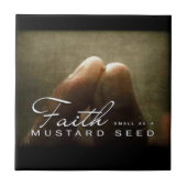 からしの種子小さい信頼 タイル (正面)