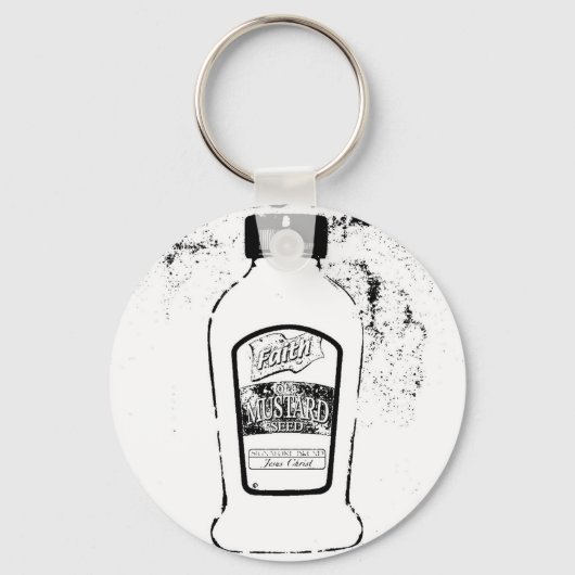 からし種子の信仰 キーホルダー (正面)