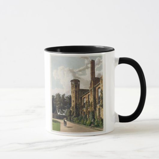 からのセントピーターの大学(Peterhouse)の部分 マグカップ (右)