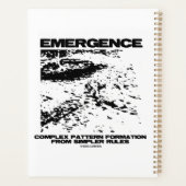 ～からの出現複雑なパターンシンプル形成 プランナー手帳 (裏面)