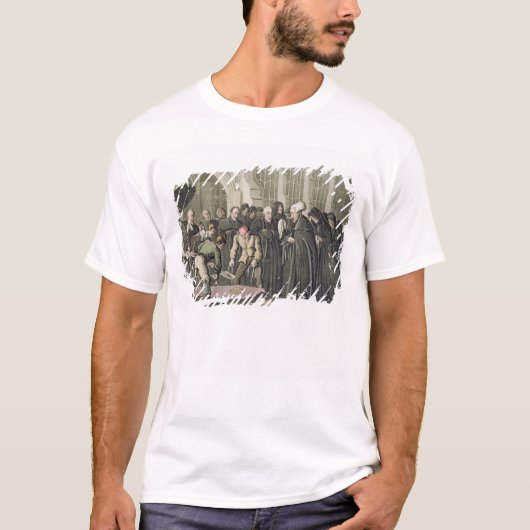 「からの彼の妻の葬式のSyntax先生、への Tシャツ (正面)