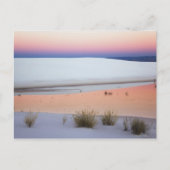 ~からの水のプールに映る夕暮れの空 ポストカード (正面)