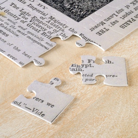 からの祝われた「Archimedean」芝刈機、 ジグソーパズル (側面)