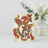 からの調和そして調子-抽象美術の郵便はがき ポストカード (スタンド正面)