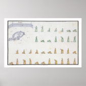 からの違う祈りの言葉中の体の位置 ポスター (正面)