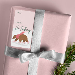 ～からは森の熊の氷のスケートで滑るがない ラベル