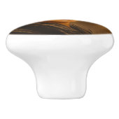 からま：ロマ日本のンス芸者女優 セラミックノブ (側面)