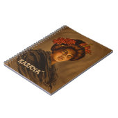 からま：ロマ日本のンス芸者女優 ノートブック (左側)