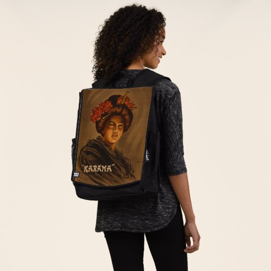 からま：ロマ日本のンス芸者女優 バックパック (着用)