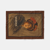 からま：ロマ日本のンス芸者女優 フリースブランケット (正面(横))