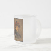 からま：ロマ日本のンス芸者女優 フロストグラスマグカップ (正面右)