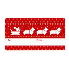 からコギスクリスマススススそり犬の休日 ラベル