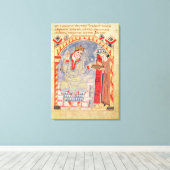 からシャルルの禿げ肉への献身 キャンバスプリント (インサイチュ (ウッドフロア))