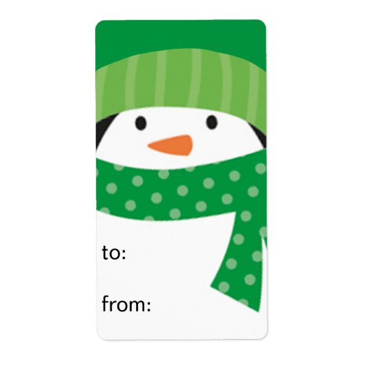 ～からペンギンで出る ラベル (正面)