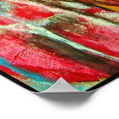 ～から洗い流された血液 ポスター (角)