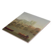 から見られるウェストミンスター寺院およびウエストミンスター橋 タイル (側面)