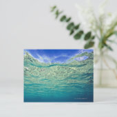 ～から見澄んられる局所海面 ポストカード (スタンド正面)