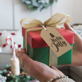 からKraftシック素朴な書すてき道ホリー ギフトタグ