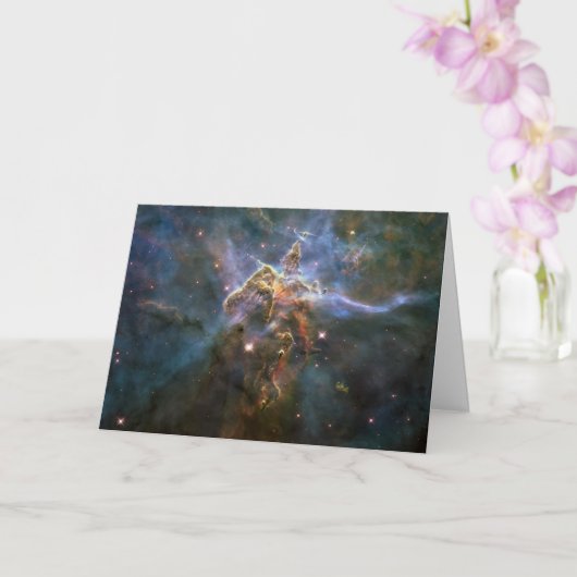 かりな星雲の神秘の山 ハッブル宇宙望遠鏡 カード (蘭)
