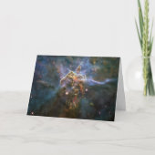 かりな星雲の神秘の山 ハッブル宇宙望遠鏡 カード (正面)