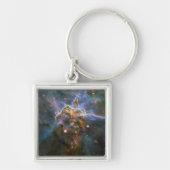 かりな星雲の神秘の山 ハッブル宇宙望遠鏡 キーホルダー (正面)