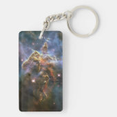 かりな星雲の神秘の山 ハッブル宇宙望遠鏡 キーホルダー (裏面)