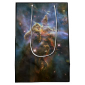 かりな星雲の神秘の山 ハッブル宇宙望遠鏡 ミディアムペーパーバッグ (裏面)