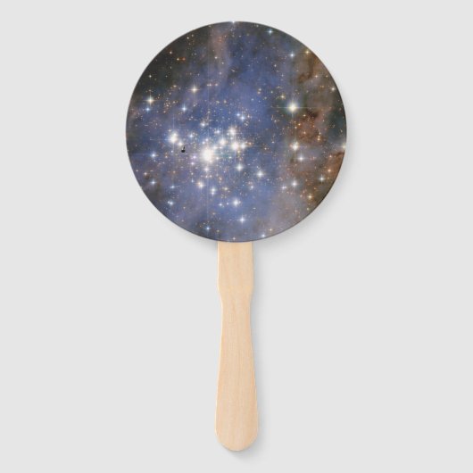 かりにゃ星雲のダイヤモンドの星 ハッブル宇宙望遠鏡 ハンドファン (正面)