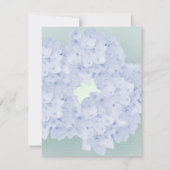 かろうじて青あじさい返信カード 出欠カード (裏面)