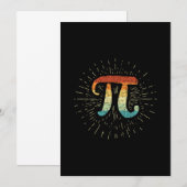 かわいいπの数学教師 招待状 (正面/裏面)