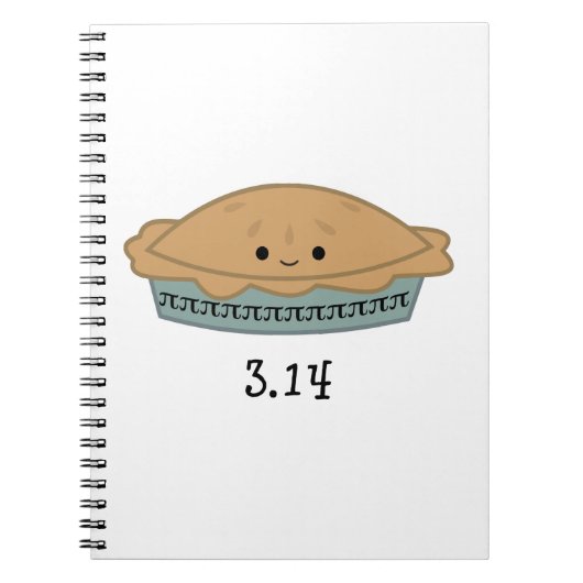 かわいいπの日 3.14 ノートブック (正面)