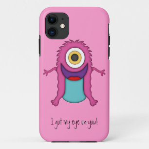 かわいいあなたの私の目をモンスター得ました! iPhone 11 ケース