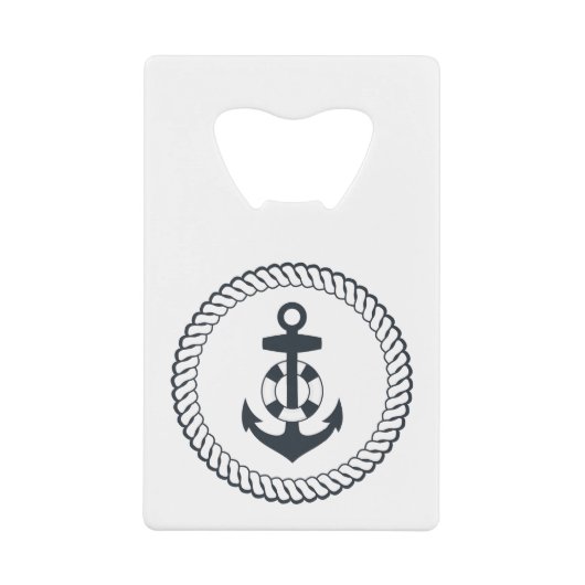 かわいいいかり クレジットカード栓抜き (正面)