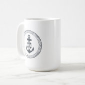 かわいいいかり コーヒーマグカップ (正面左)