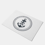 かわいいいかり ドアマット (アングル)