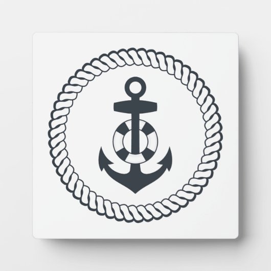 かわいいいかり フォトプラーク (正面)