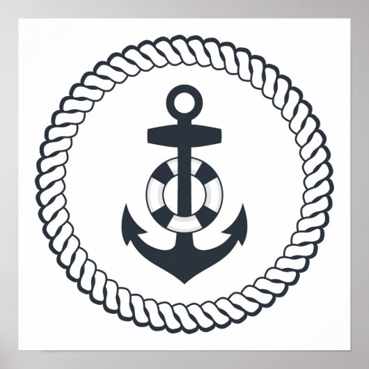 かわいいいかり ポスター (正面)