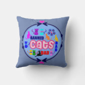 😻🐾↷❤かわいいいけな猫ファミリーソフトクリーム クッション (裏面)