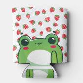 かわいいいちごカエル 缶クーラー (裏面)