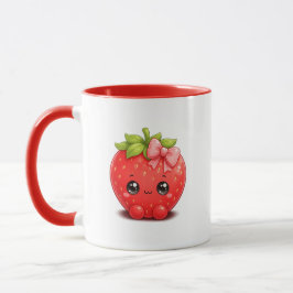 かわいいいちごマグカップ マグカップ