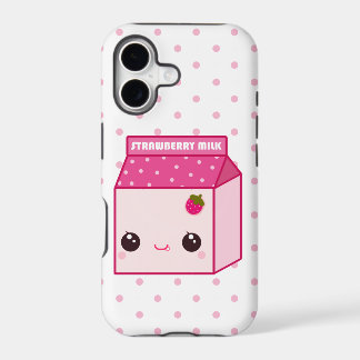 かわいいいちごミルクカートン