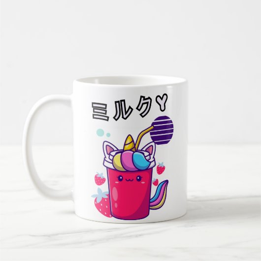 かわいいいちご コーヒーマグカップ (左)