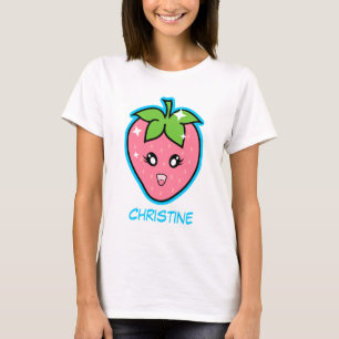 かわいいいちご Tシャツ