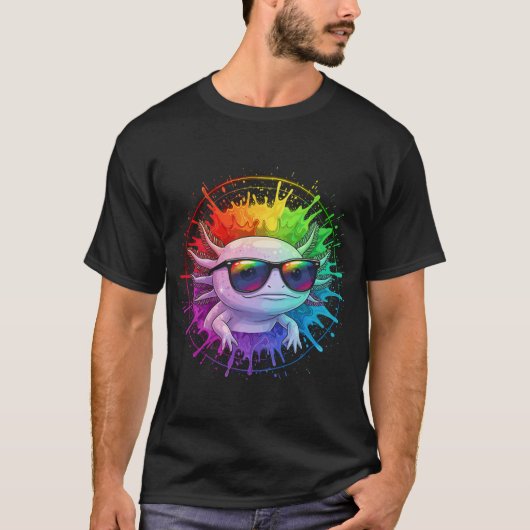 かわいいうお座 Tシャツ (正面)