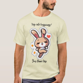 かわいいうさぎのオーダーメイドグッズ Tシャツ