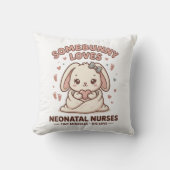 かわいいうさぎの保育園 クッション (正面)