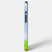 かわいいうさぎの牧場のiPhone12ケース iPhoneケース (左側面)